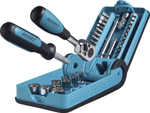 Hazet 856-1 Steckschlüssel Satz Smart Case 38tlg.